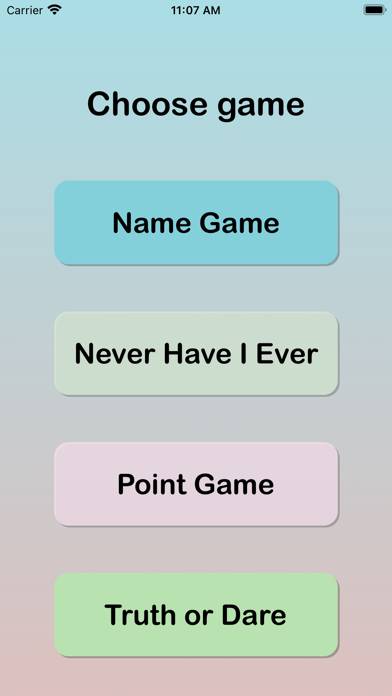 Party games bundle App screenshot #1