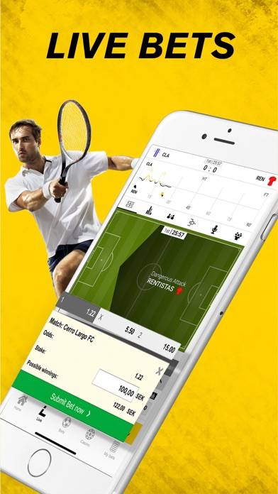 Interwetten – betting på sport App skärmdump #4
