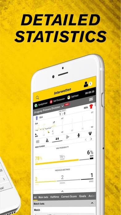 Interwetten – betting på sport App skärmdump #6
