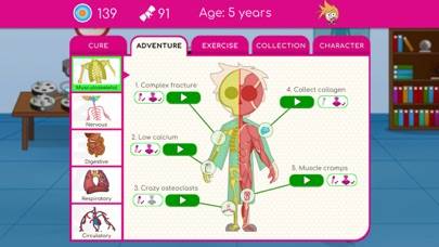 BodyQuest: Anatomy for kids App screenshot #1