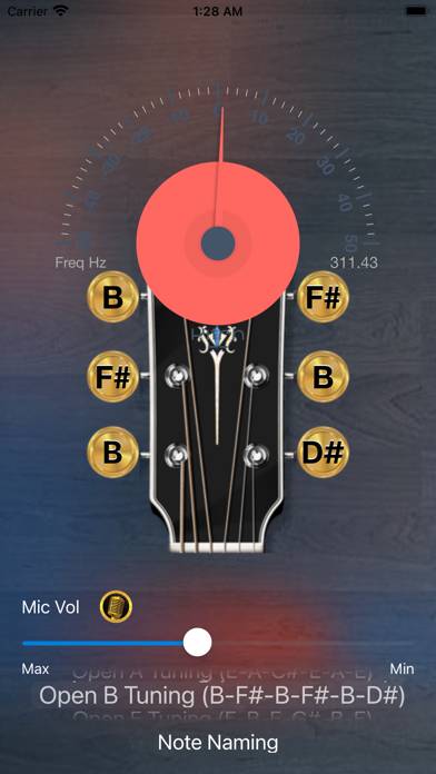 Guitar Note Recognizer immagine dello schermo