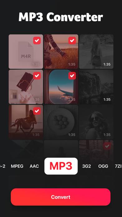MP3 Converter: Video to Audio Captura de pantalla de la aplicación #1