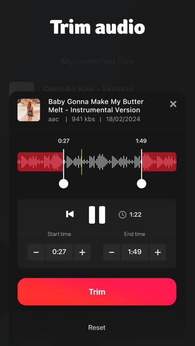MP3 Converter: Video to Audio Captura de pantalla de la aplicación #2