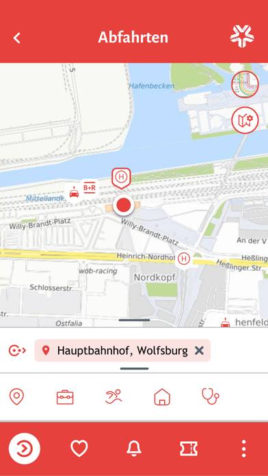 WVG App Bildschirmfoto