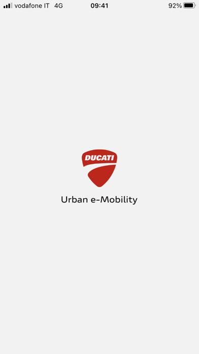 Ducati Urban e-Mobility Schermata dell'app #1
