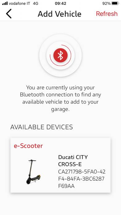 Ducati Urban e-Mobility Schermata dell'app #4
