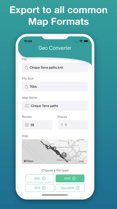 Geo File Converter App-Screenshot #5