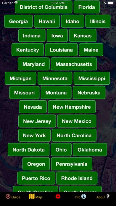 US State Parks and Forests Map App screenshot #6