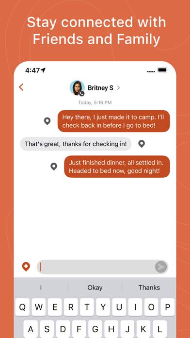 Garmin Messenger™ Captura de pantalla de la aplicación #1