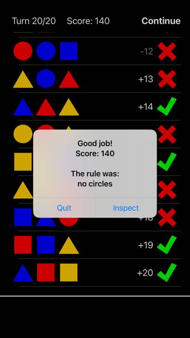 Guess the Rule: Logic Puzzles Schermata dell'app #2