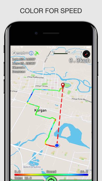 GPS Tracker, Offline Maps Captura de pantalla de la aplicación #3