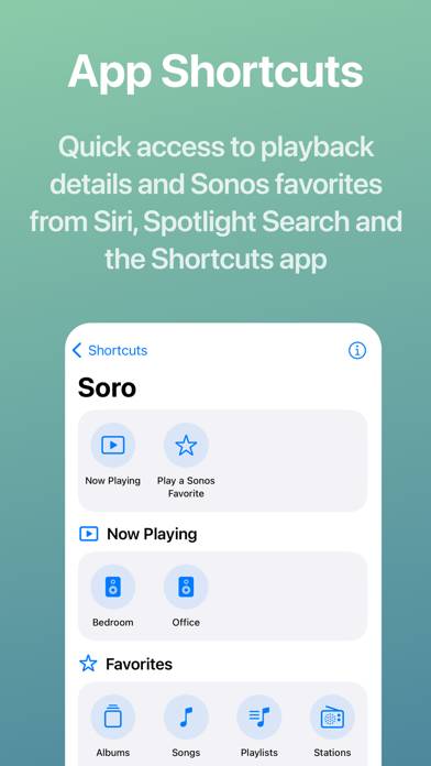 Soro App skärmdump #2