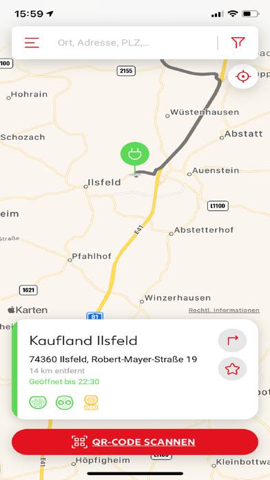 Kaufland eCharge App-Screenshot #2