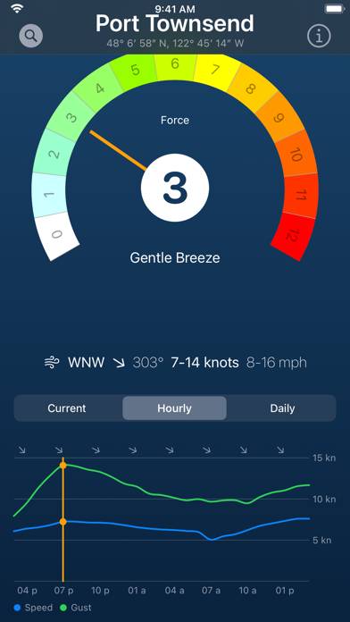 Beaufort Scale Schermata dell'app #2