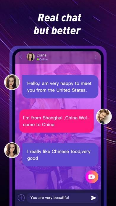 Peach Video-live video chat App-Screenshot