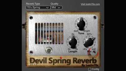 Devil Spring Reverb App screenshot #1