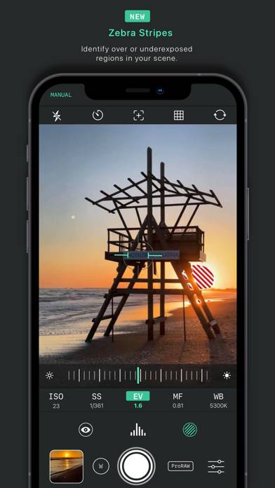 Reeflex Pro Camera Captura de pantalla de la aplicación #4