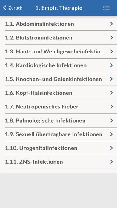Antiinfektiva Leitfaden App screenshot #2