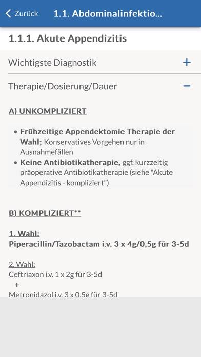 Antiinfektiva Leitfaden App screenshot #3