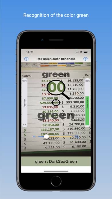 Red–green color blindness screenshot