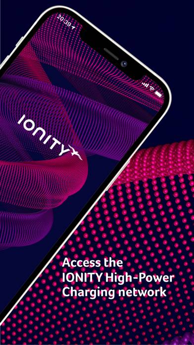 Ionity Captura de pantalla de la aplicación