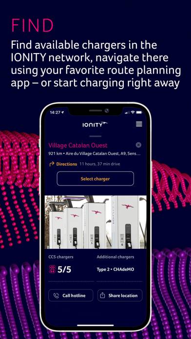 Ionity Captura de pantalla de la aplicación #4