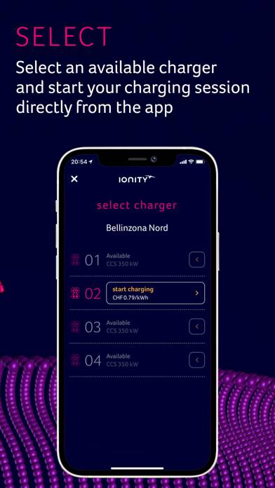 Ionity App-Screenshot #5