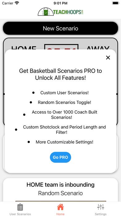 Basketball Scenarios Lite App-Screenshot #3