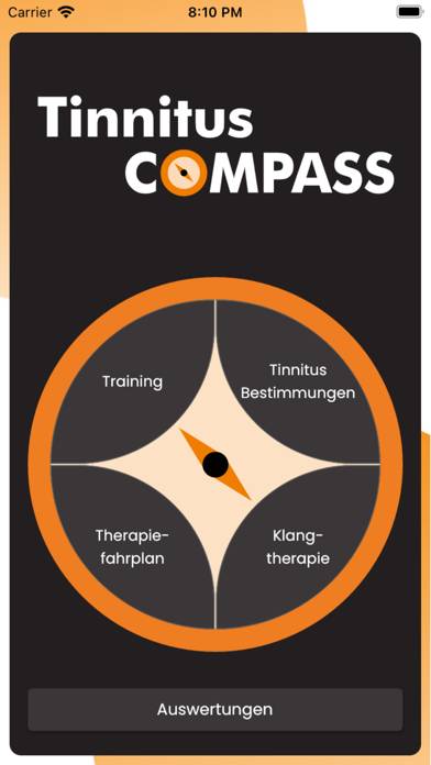 Tinnitus Compass App screenshot #1