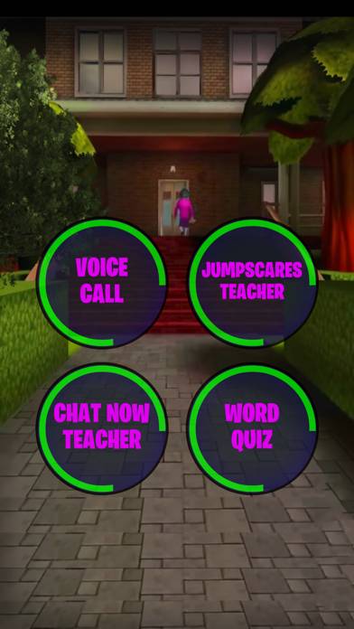 Call Scary Teacher jumpscares Скриншот приложения #2