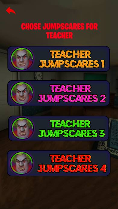 Call Scary Teacher jumpscares Скриншот приложения #3