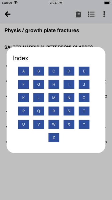 Orthopedic Trauma App-Screenshot