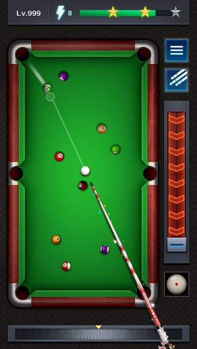 Pool Tour game screenshot