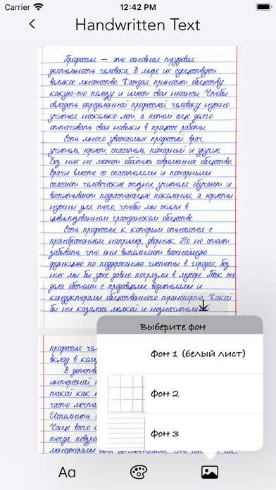 Handwritten Text App screenshot #6
