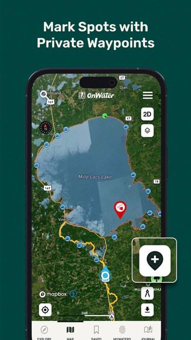 OnWater Fish App screenshot