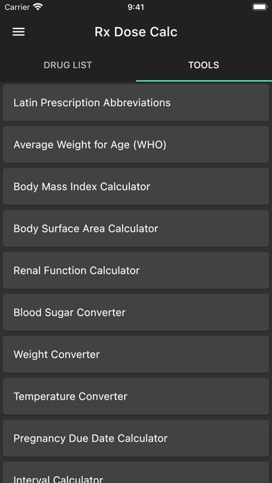 Rx Dose Calc App screenshot #4