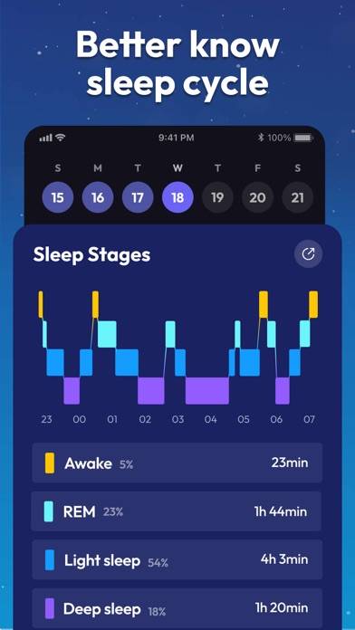 Sleep Tracker Capture d'écran de l'application #4