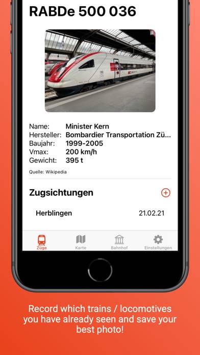Swiss Trainbook App screenshot #2