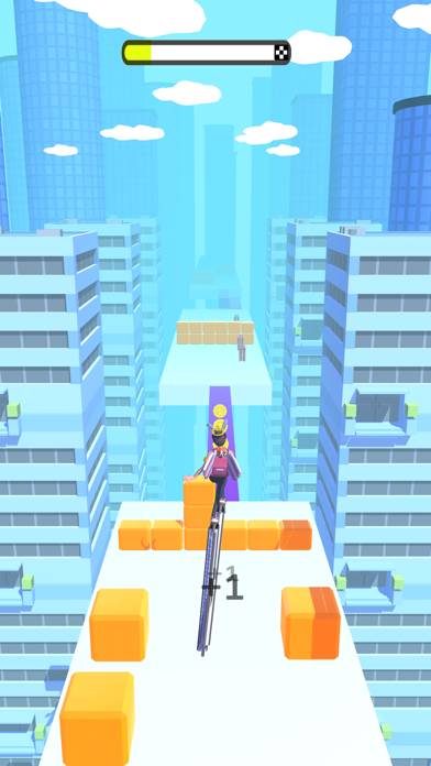 Heels Runner 3D -Tricky Master Captura de pantalla de la aplicación #2