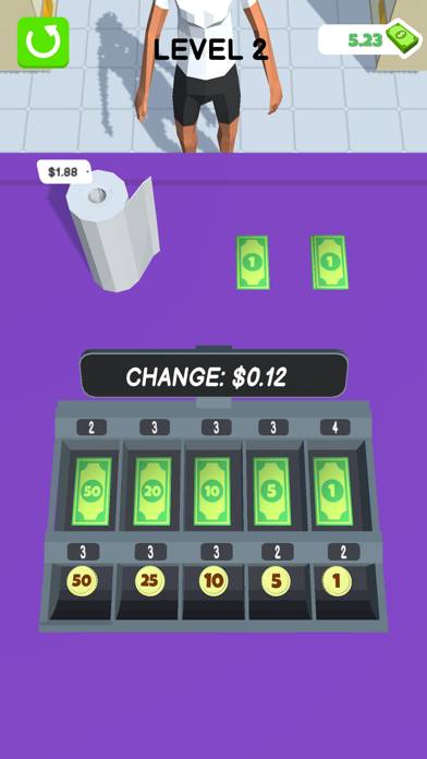 Cashier Master -Rich Genius 3D App screenshot #2