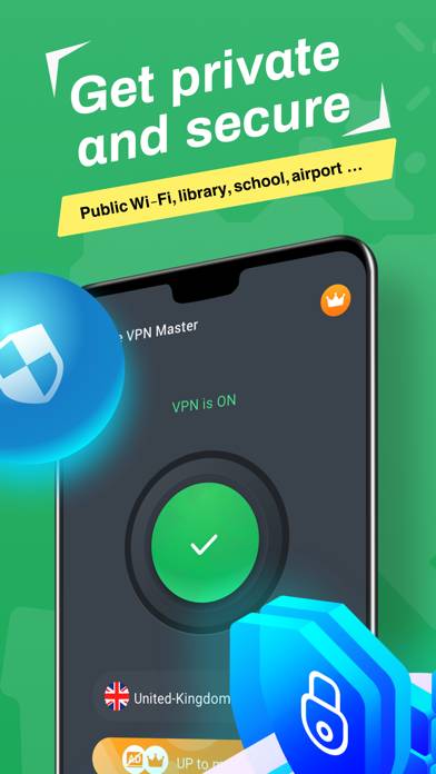 VPN Master Скриншот приложения #1