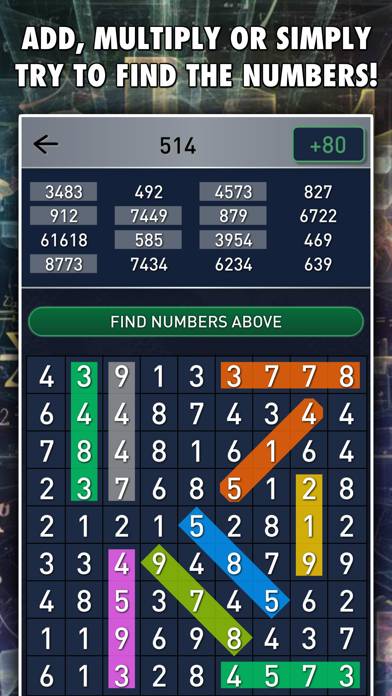 Hidden Numbers: Math Game PRO game screenshot