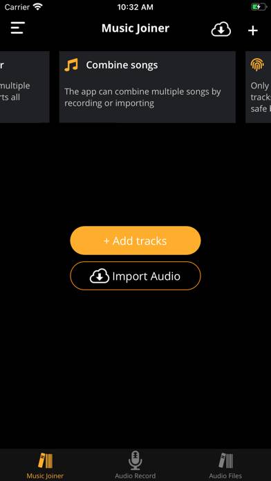 Music Joiner - Merge Audio capture d'écran