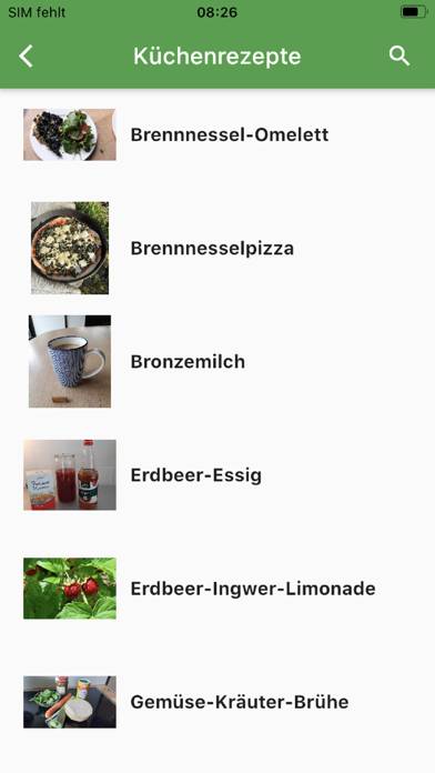 Mamas KräuterApp Plus Schermata dell'app