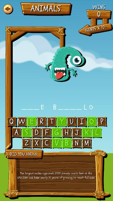 Hang Man Pro Edition game screenshot