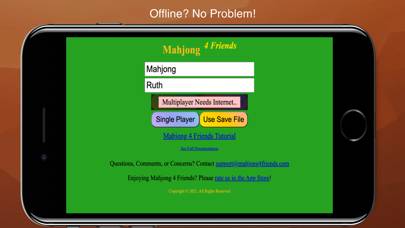 Mahjong 4 Friends game screenshot