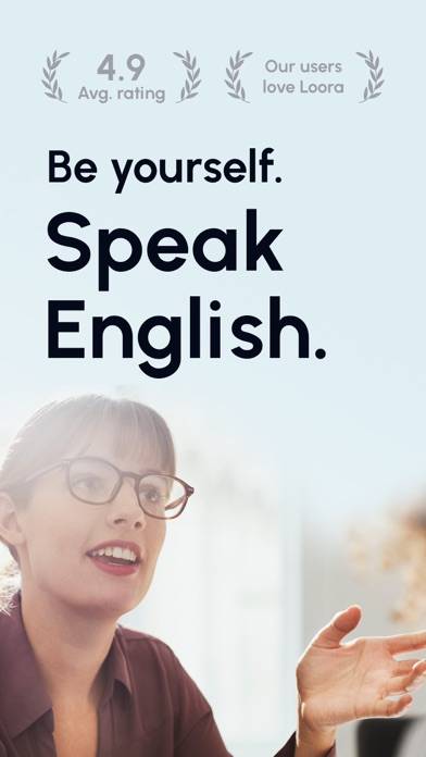 Speak English with Loora AI Schermata dell'app #1