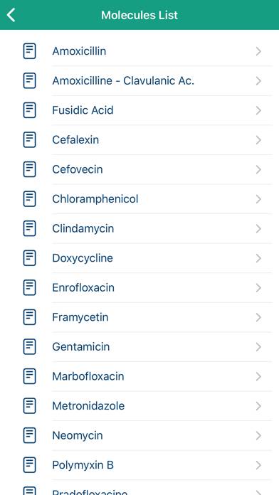 AntibioVet Lite Capture d'écran de l'application #5
