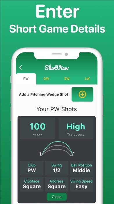 ShotView: Golf Club Distances App-Screenshot #5