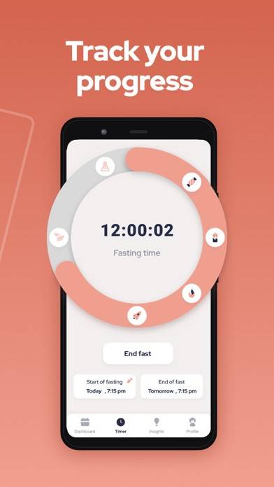 FastEasy: Intermittent Fasting Schermata dell'app #4